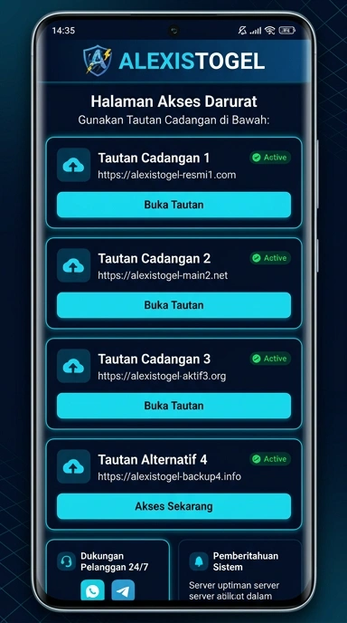 Tampilan link alternatif alexistogel